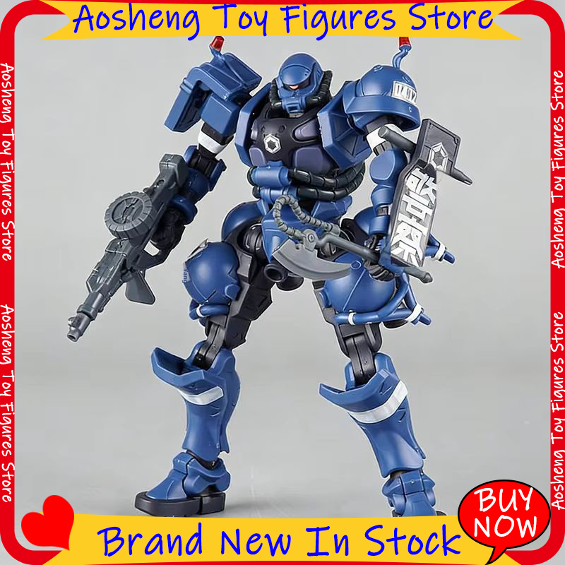 Model Kit Zaku - HG 1/144 Gquuuuuux Militare Polizia Zaku
