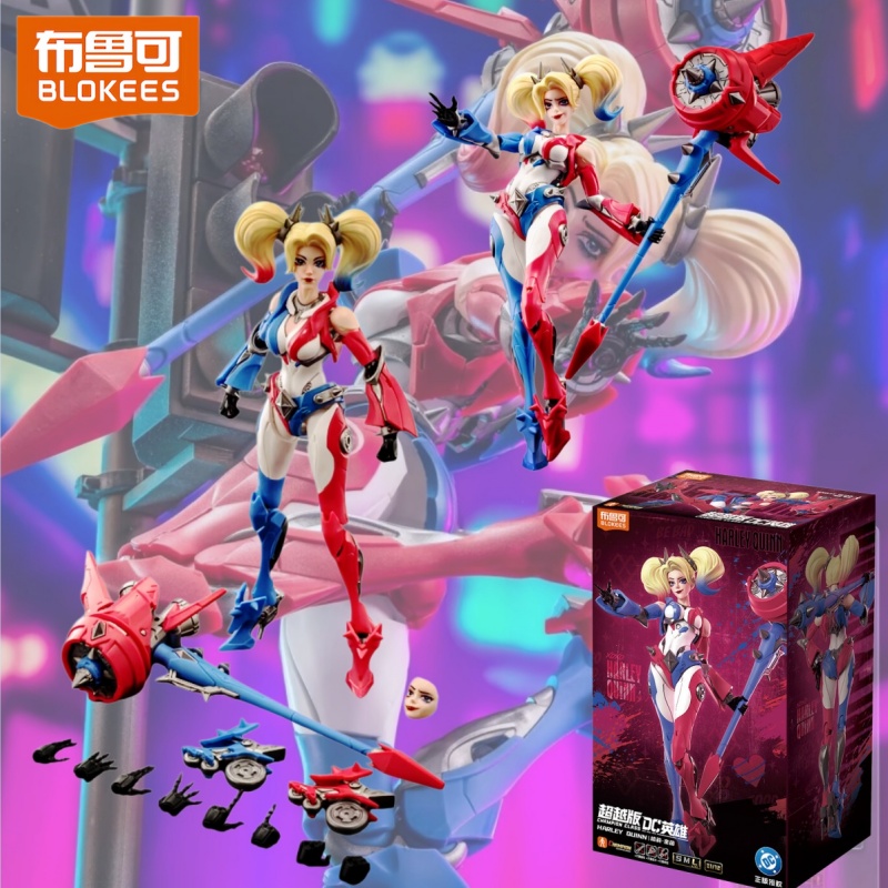 Model Kit Xiaoyaozi - Nuovo Blokees DC Super Hero Harley