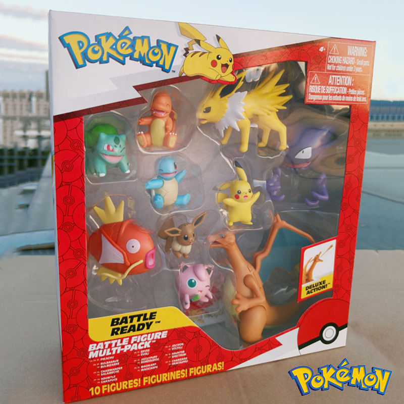 Model Kit Quick Pokemon - Pokemon Ultimate Battle Figure Pikachu Bulbasaur