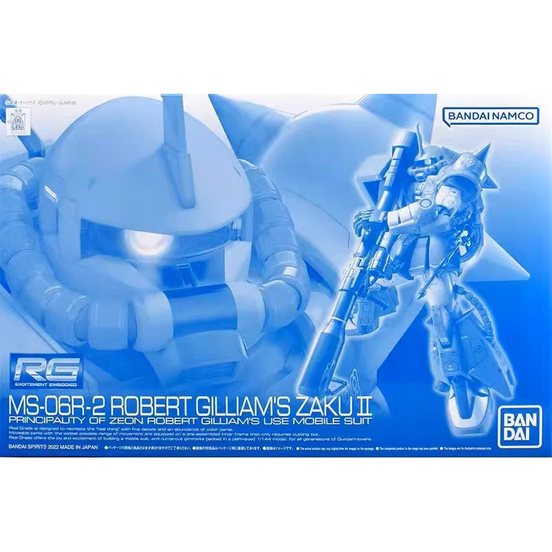 Model Kit Zaku - Kit Modellino Gundam Bandai RG Blast