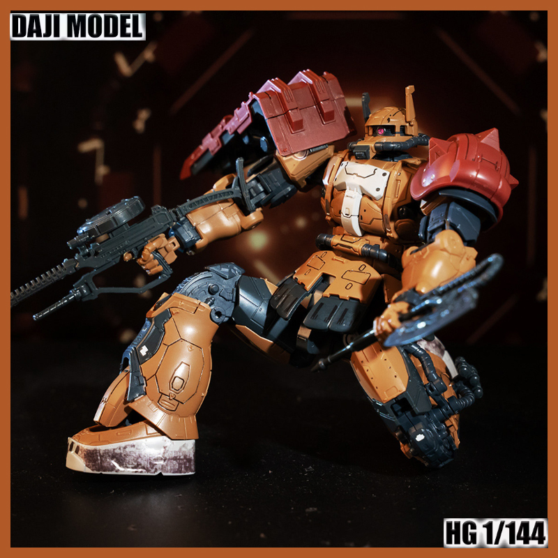 Model Kit Zaku - Nuovo Modello DAJI HG 1/144 MS-06F