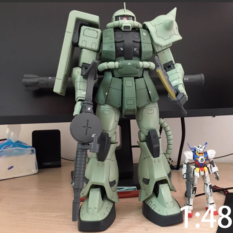 Model Kit Zaku - Kit di Montaggio MEGA Zaku II