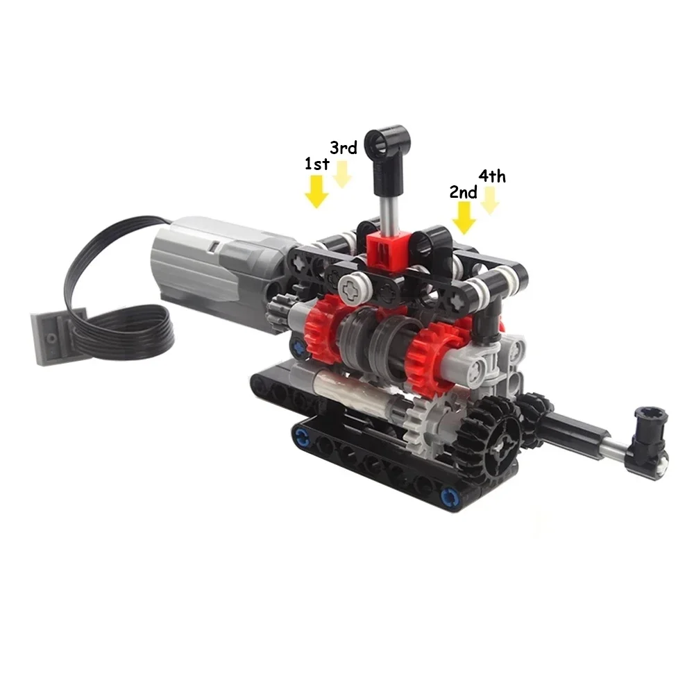 MOC High-tech 4 velocità cambi - Model Kit Manual recensione e prezzo