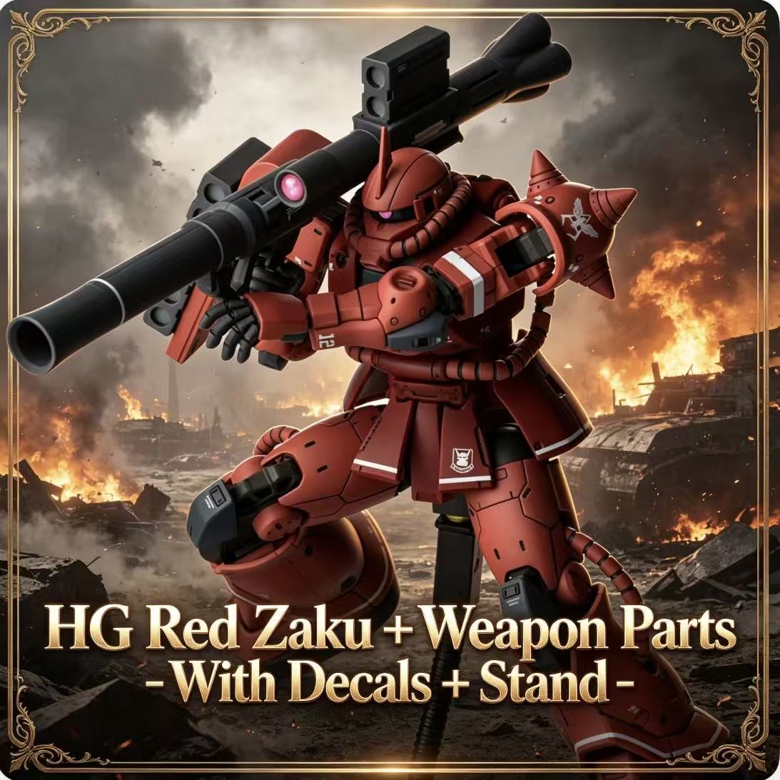 024HG Char's Custom Old Type R - Model Kit Zaku recensione e prezzo