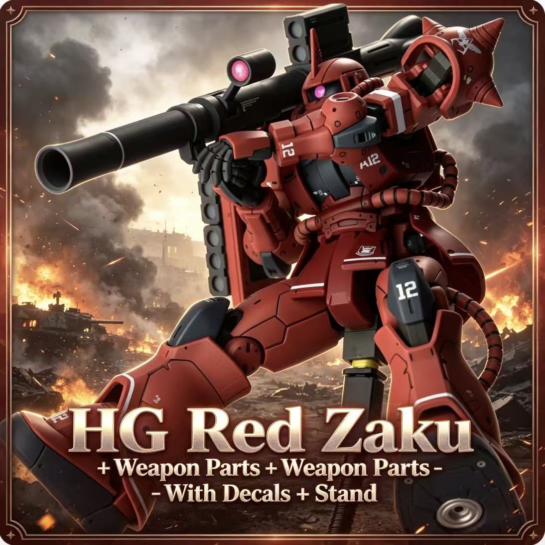 024HG Char's Custom Old Type R - Model Kit Zaku recensione e prezzo