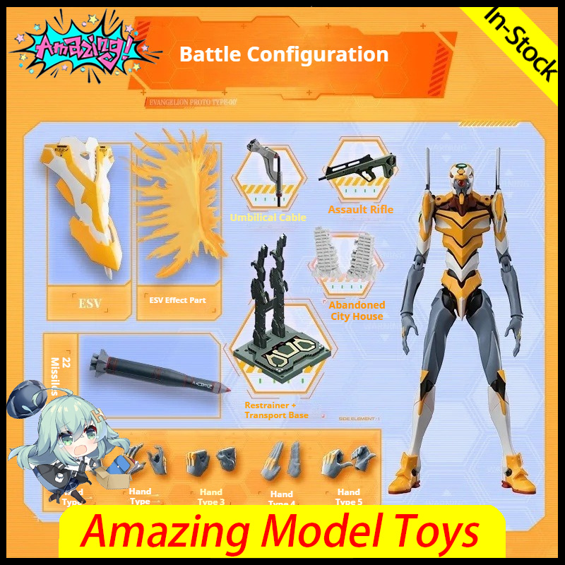 Disponibile Blokees New Centur - Model Kit Evangelion recensione e prezzo
